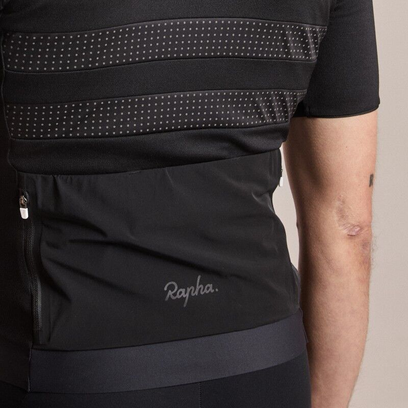 Rapha Men's Brevet Merino Jersey III - Maillot vélo homme | Hardloop