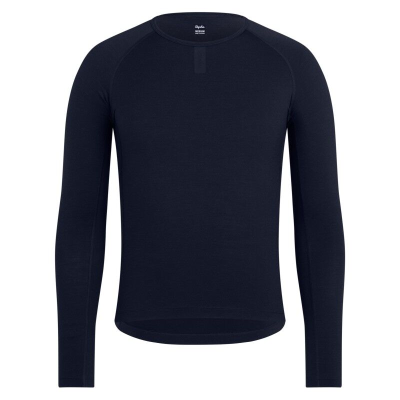 Men's Merino Base Layer - Long Sleeve - Pánské Technické cyklistické spodní prádlo
