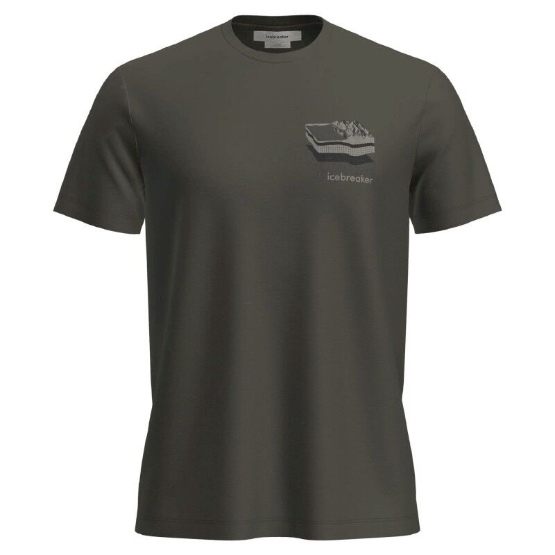 Merinos 150 Tech Lite SS Tee Evolving Lay - Camiseta de lã merino homem