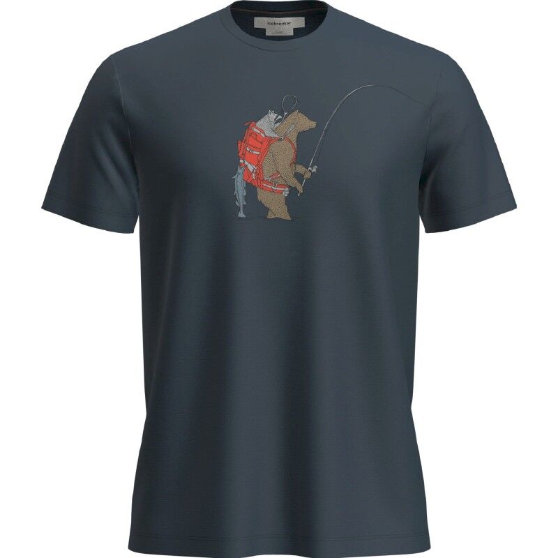 Merinos 150 Tech Lite SS Tee Bear Catch - Merinoshirt - Herren