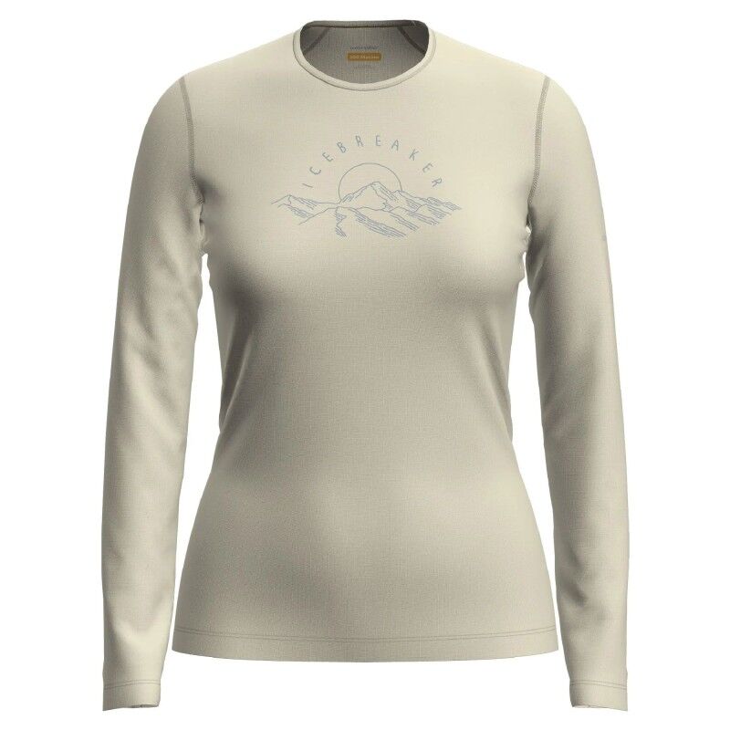Merinos 200 Oasis LS Crewe Sunrise Summit - Maillot thermique laine mérinos femme