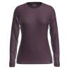 icebreaker Women Merino Blend 125 Cool-Lite™ Sphere LS Tee Colour Block - Merinotröja - Dam | Hardloop