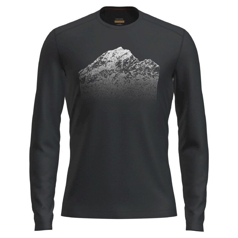 Men Merino 200 Oasis LS Crewe Rising Light - Merino Wool Jersey - Men's