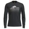 icebreaker Men Merino 200 Oasis LS Crewe Rising Light - Merino Wool Jersey - Men's | Hardloop