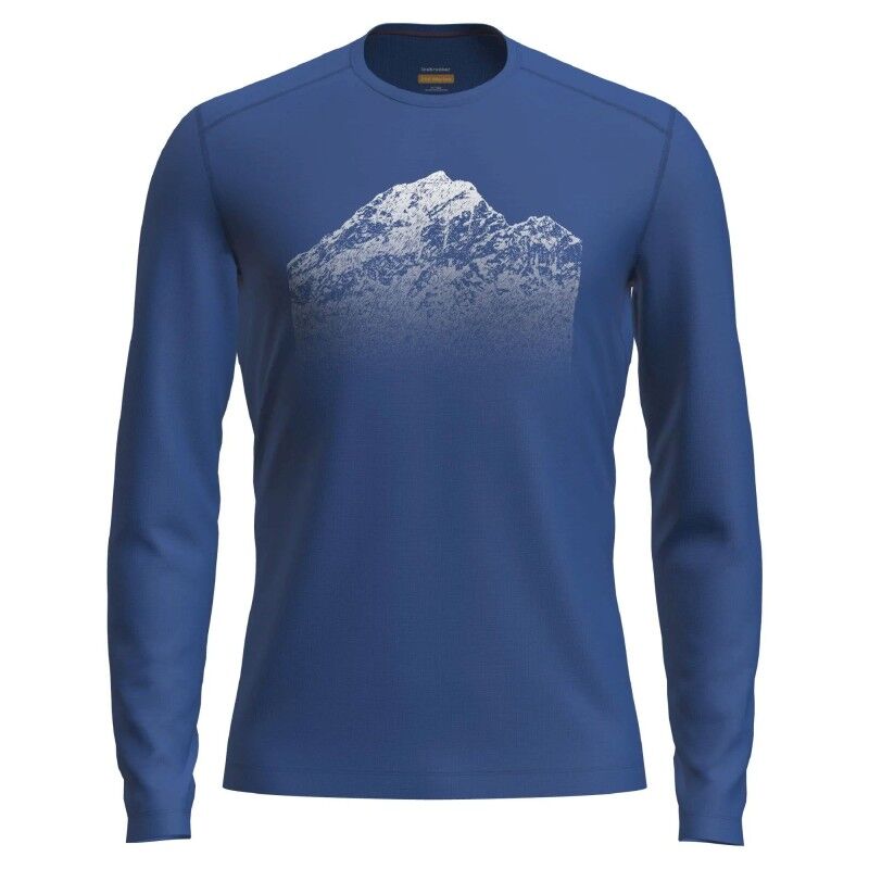 icebreaker Men Merino 200 Oasis LS Crewe Rising Light - Jersey de lana merino - Hombre | Hardloop