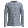 icebreaker Kids Merino 200 Oasis LS Crewe Bear Tour AOP - Merinowolltrikot - Kind | Hardloop