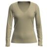 icebreaker Women Merino 200 Oasis LS V Neck - Merino Wool Jersey - Women's | Hardloop
