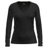 icebreaker Women Merino 260 Tech LS V Neck - Maillot thermique laine mérinos femme | Hardloop
