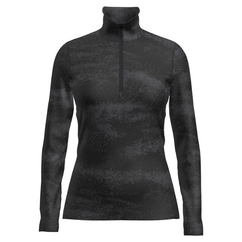 icebreaker Women Merino 260 Tech Vertex LS Half Zip Chillwave - Maillot thermique laine mérinos femme | Hardloop