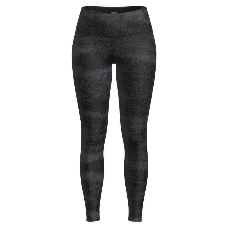 icebreaker Women Merino 260 Tech Vertex High Rise Leggings Chillwave - Merino wool Thermal Tight - Women's | Hardloop