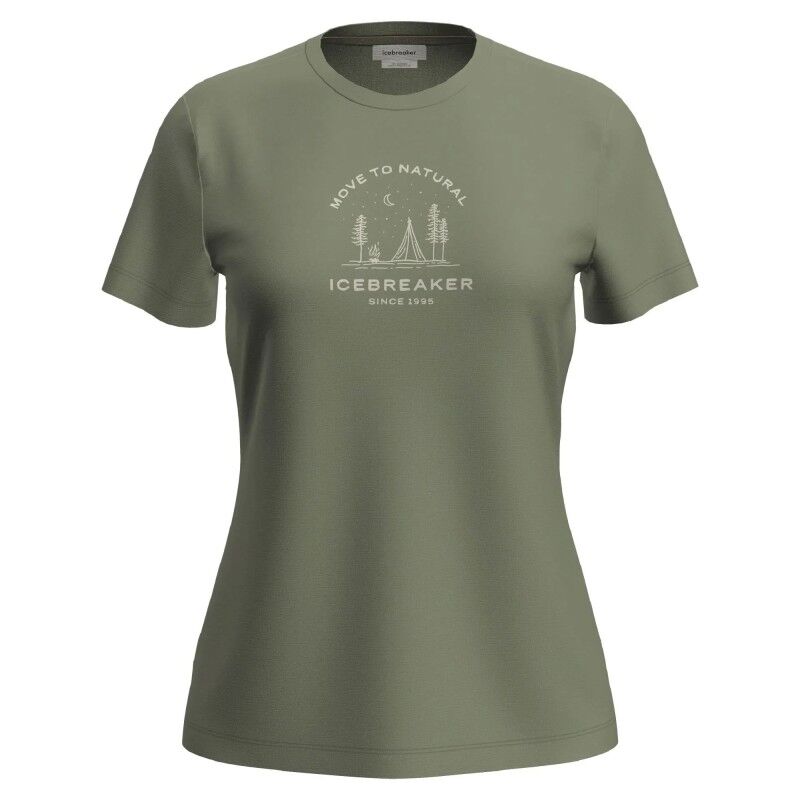 Women Merino 150 Tech Lite SS Tee Peaceful Pass - Maglia merino - Donna