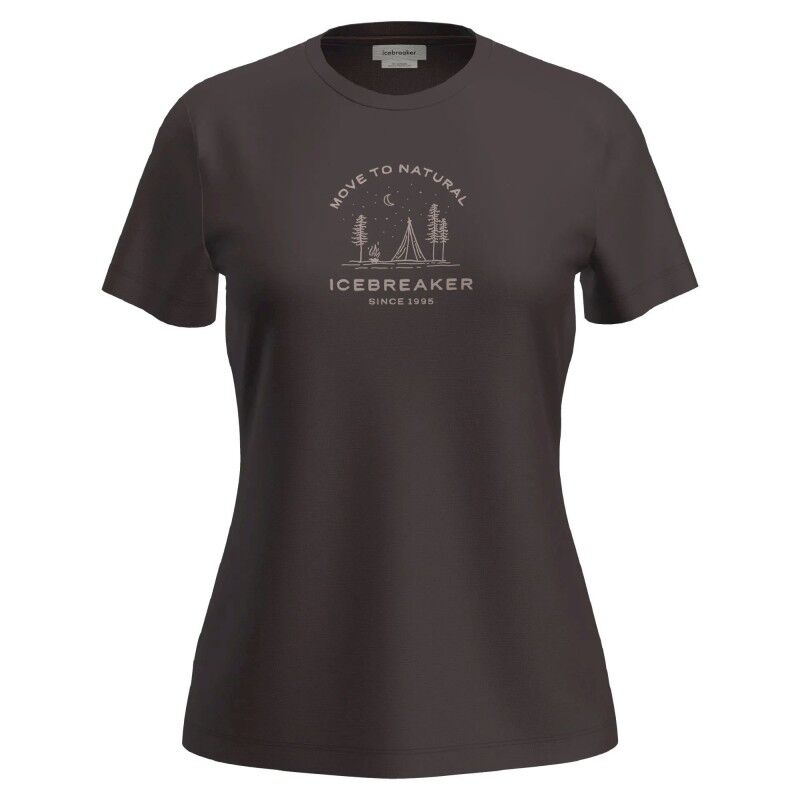 icebreaker Women Merino 150 Tech Lite SS Tee Peaceful Pass - Merino-t-paidat - Naiset | Hardloop