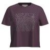 icebreaker Women Merino 150 Tech Lite SS Crop Tee Great Heights - Merino-t-paidat - Naiset | Hardloop