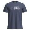 icebreaker Men Merino 150 Tech Lite SS Tee Pure Altitude - Merino-t-paidat - Miehet | Hardloop