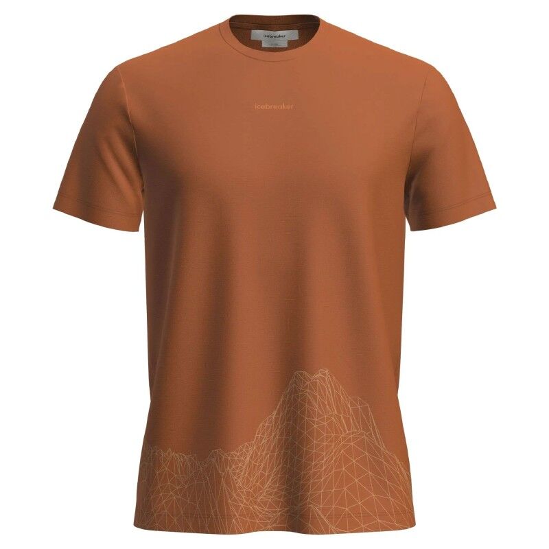 Men Merino 150 Tech Lite SS Tee 3D Mapping - Merinotröja - Herr