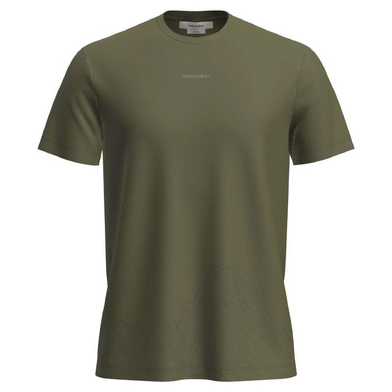 Men Merino 150 Tech Lite SS Tee 3D Mapping - Merino-shirt - Herrer