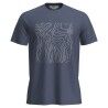 icebreaker Men Merino 150 Tech Lite SS Tee Great Heights - Camiseta de lã merino homem | Hardloop
