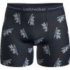 icebreaker Men Merino 150 Anatomica Boxers Bear Tour AOP - Merinowolle Laufunterhosen | Hardloop