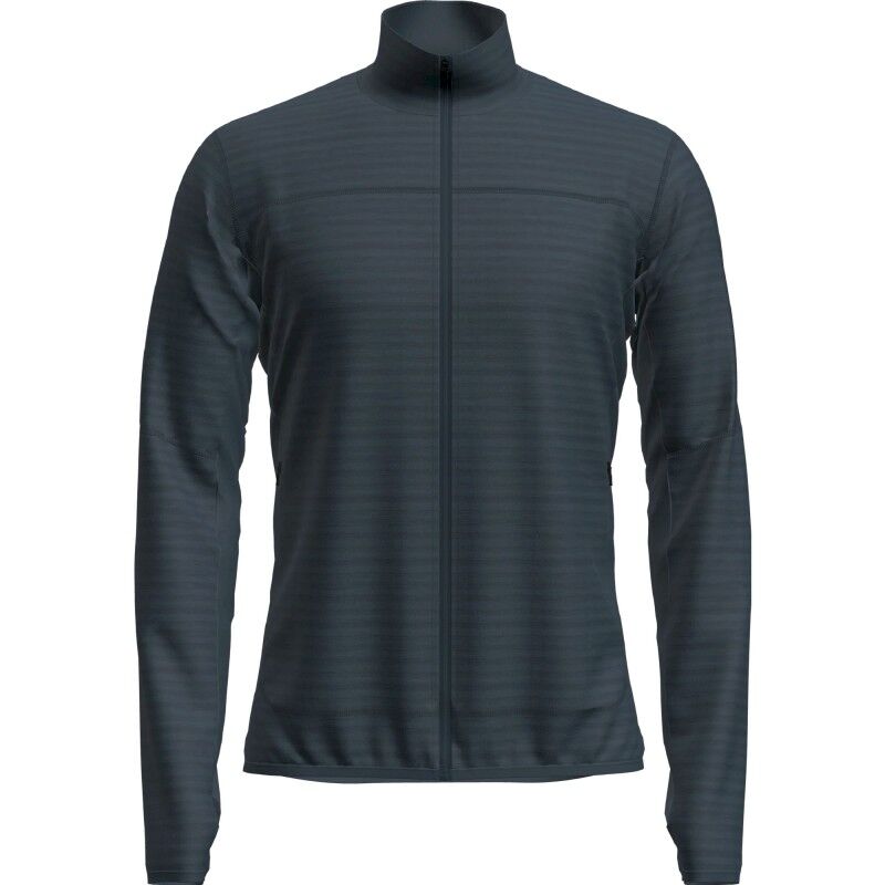 icebreaker Men Merino Blend 300 RealFleece™ Descender LS Zip - Giacca in pile di merino - Uomo | Hardloop
