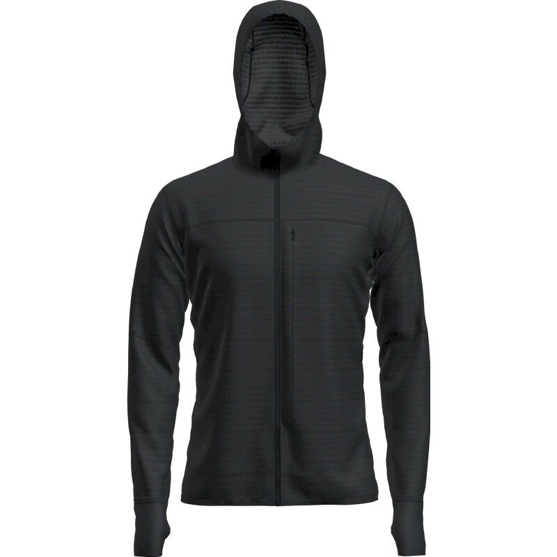 Men Merino Blend 300 RealFleece™ Descender LS Zip Hoodie - Merino Fleecetakki - Miehet
