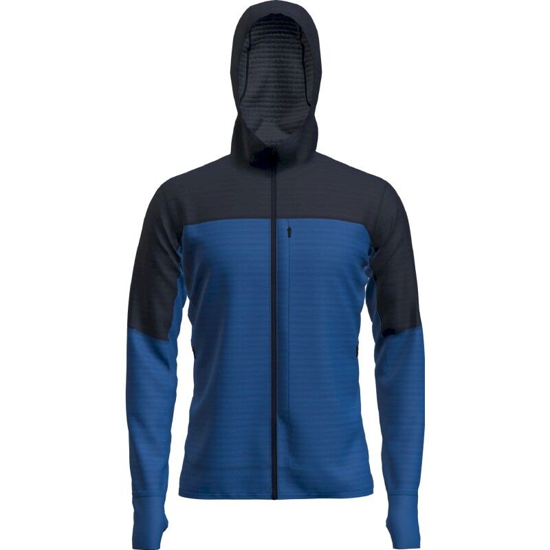 Men Merino Blend 300 RealFleece™ Descender LS Zip Hoodie - Polar z wełny Merino® męski