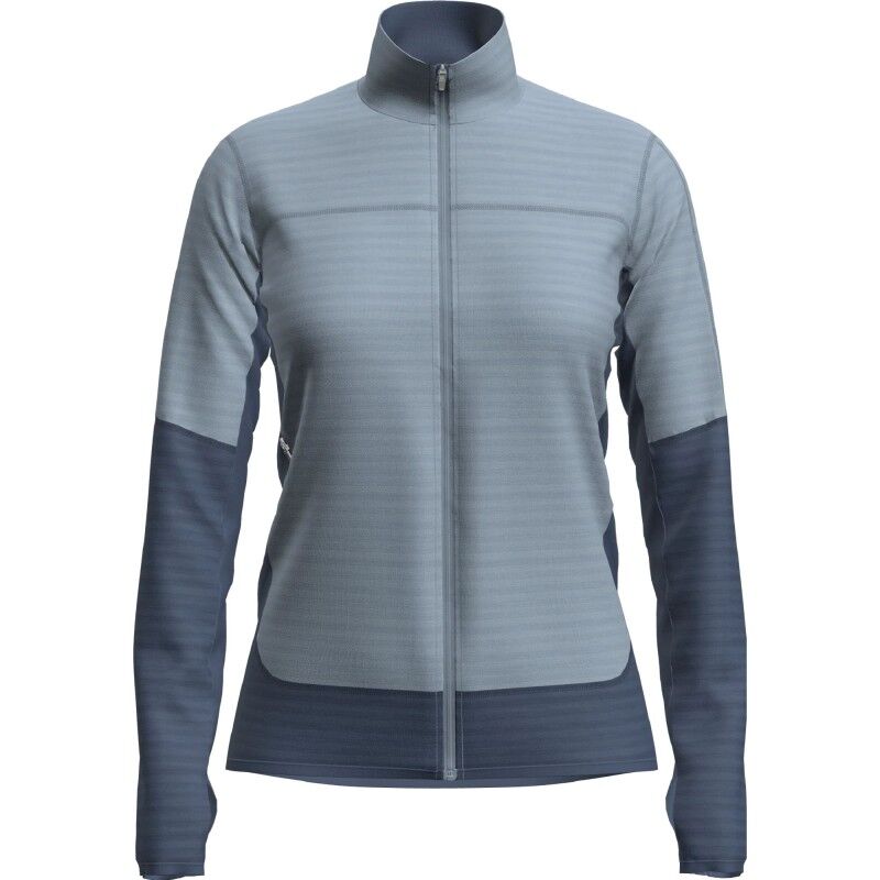 Women Merino Blend 300 RealFleece™ Descender LS Zip - Merino Fleecevest - Dames