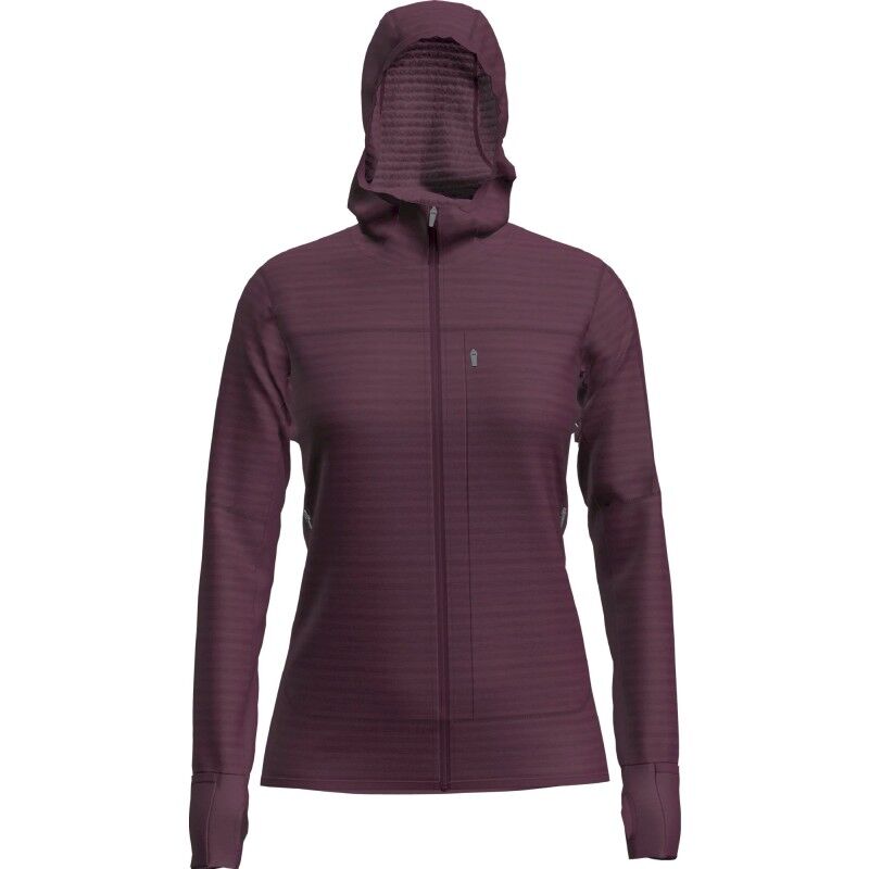 Women Merino Blend 300 RealFleece™ Descender LS Zip Hoodie - Merino Fleecejacke - Damen