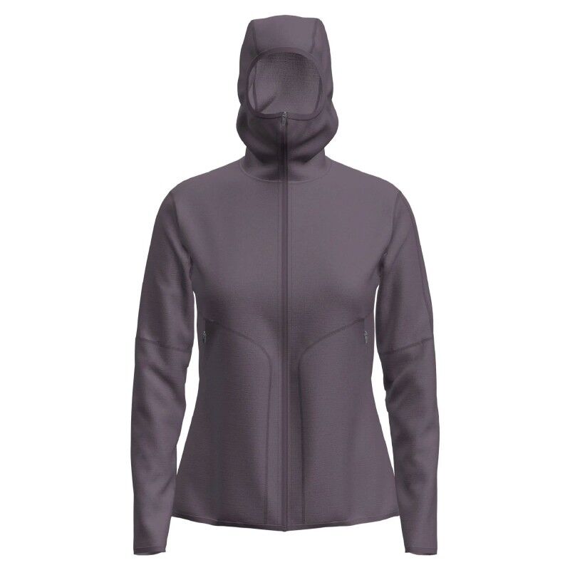 560 RealFleece Elemental II LS Zip Hoodie - Merino Fleecejacke - Damen