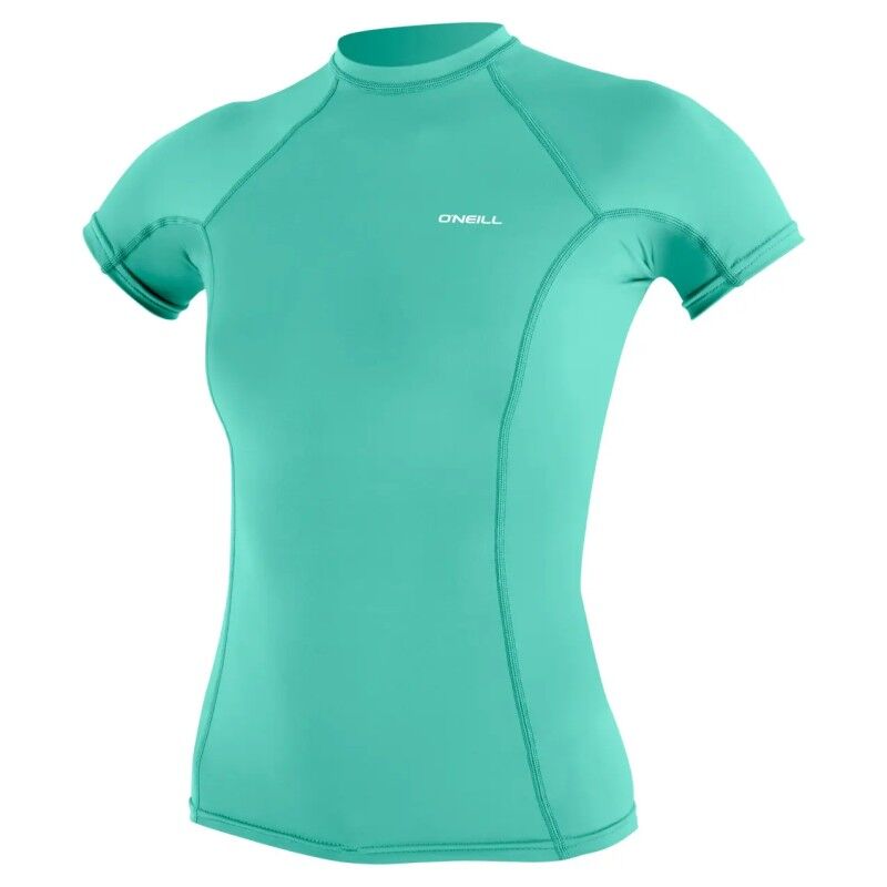 Wms Basic Skins S/S Rash Guard - Lycra femme