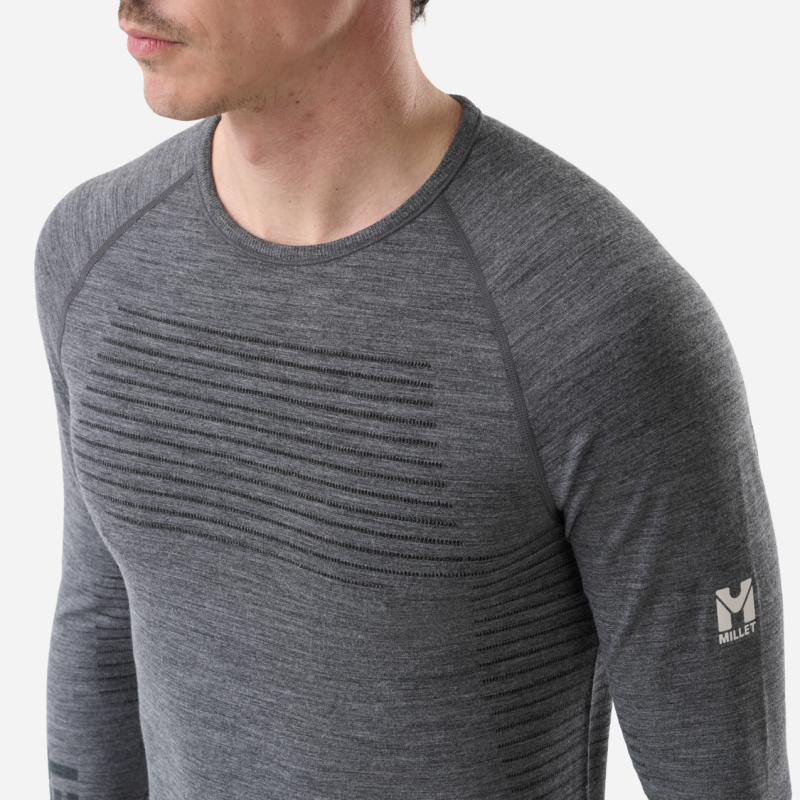 Millet Drynamic Warm LS Tee - Pánské Merinoové Trička | Hardloop