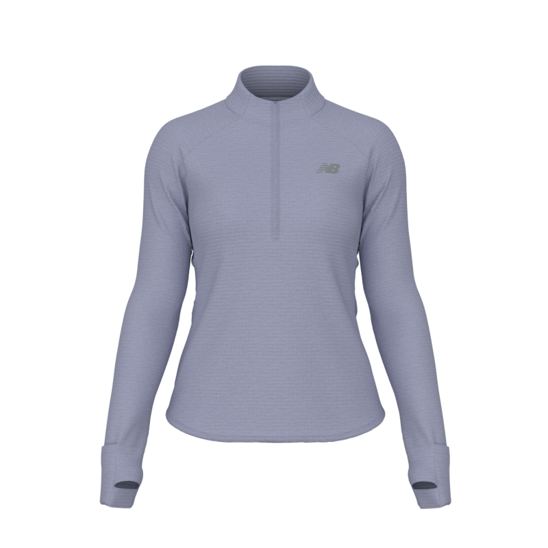 Athletics Heat Grid Half Zip - Forro polar - Mujer