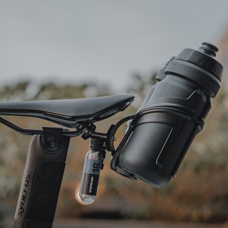 Topeak Tri-BackUp Elite 2 - Bidonhouder | Hardloop