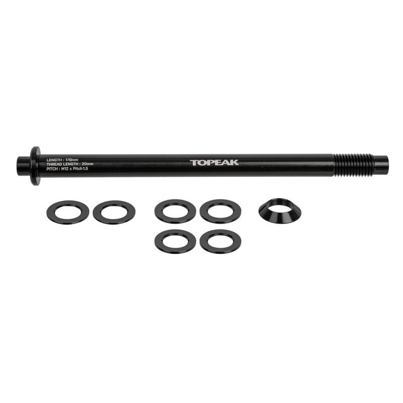 Zi:RAK Series Thru-Axle - Pitch 1.5mm Thread - Shimano e-Thru - Porte-bagage