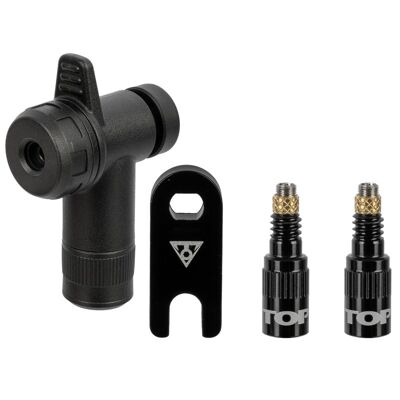 TurboFlow Valve Combo with RapidHead - Bomba bicicleta