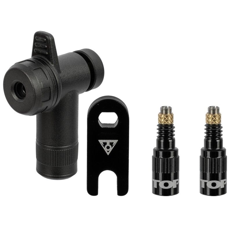 TurboFlow Valve Combo with RapidHead - Polkupyöränpumppu