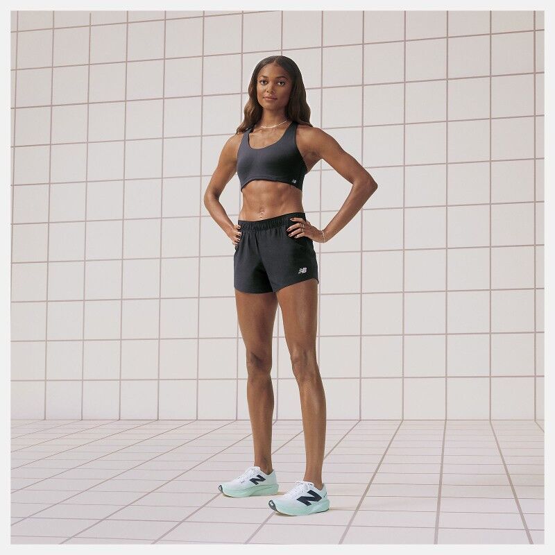 New Balance RC Short 3" - Juoksushortsit - Naiset | Hardloop