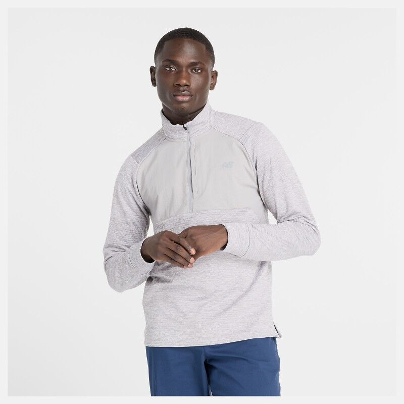 New Balance Athletics Heat Grid 1/2 Zip - Bluza polarowa meska | Hardloop