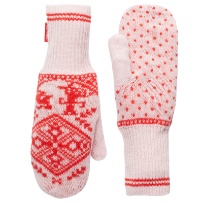 Saga Knit Mittens - Hanskat - Naiset