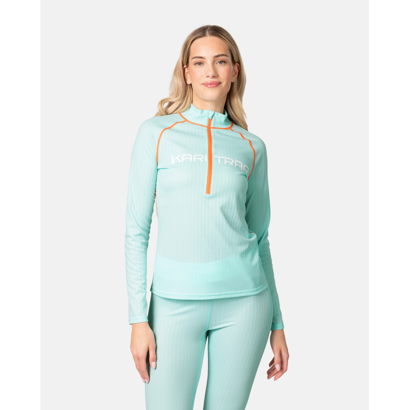 Ella Half Zip - Syntetisk undertøj - Damer