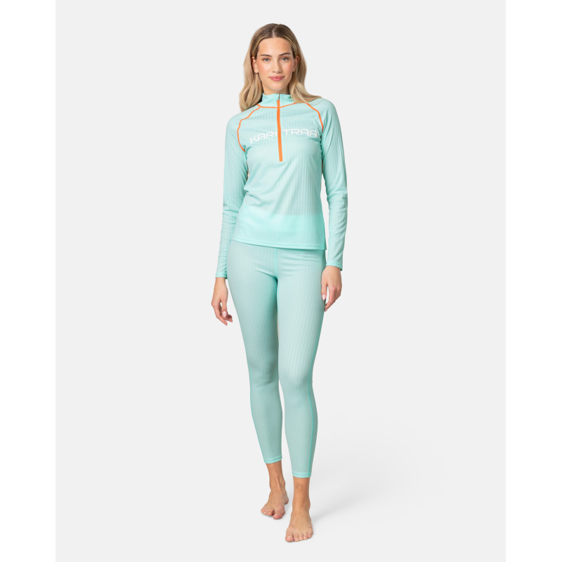 Kari Traa Ella Half Zip - Maillot thermique femme | Hardloop