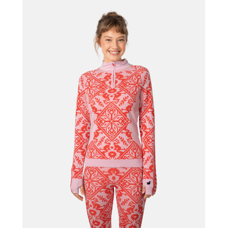 Saga Half Zip - Alusvaatteet - Naiset