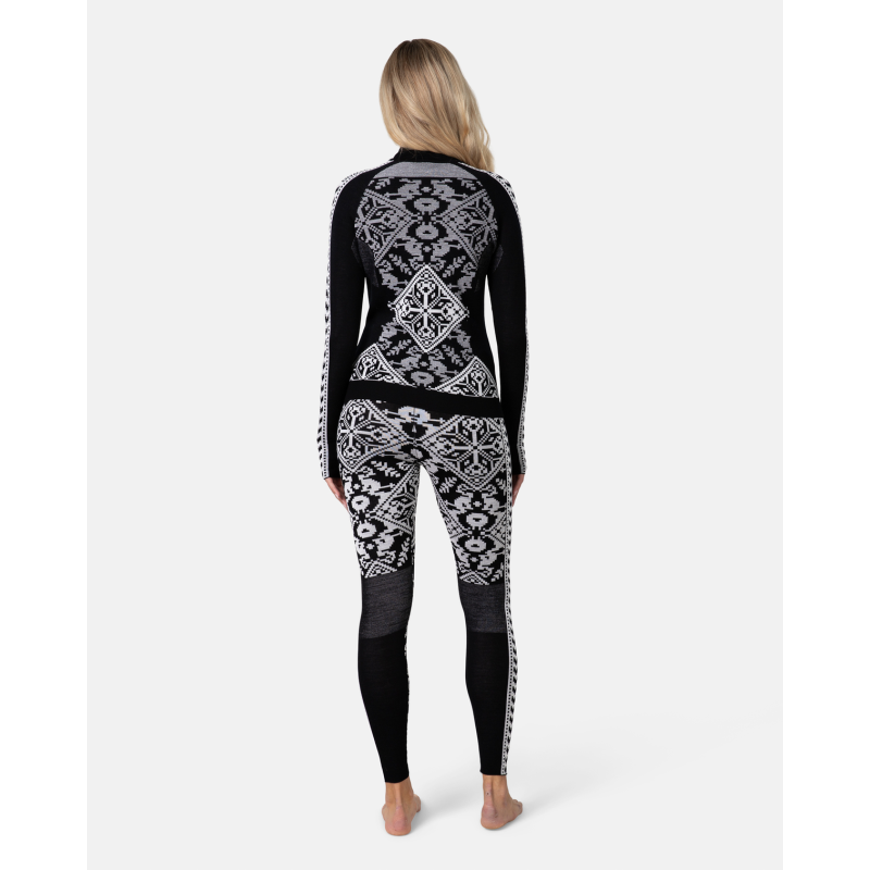 Kari Traa Saga Half Zip - Sous-vêtement thermique femme | Hardloop