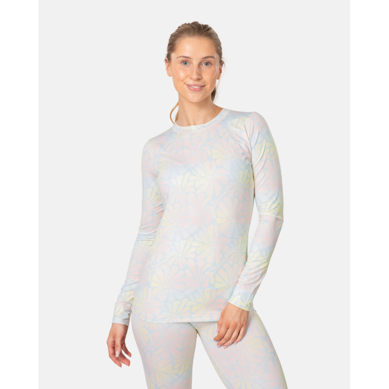 Kari Traa Fryd Long Sleeve Baselayer - Merino Wollen Shirt - Dames | Hardloop