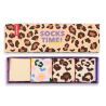 Hello Hossy Pack (4 sets) - Leopard - Skarpety dziecięce | Hardloop