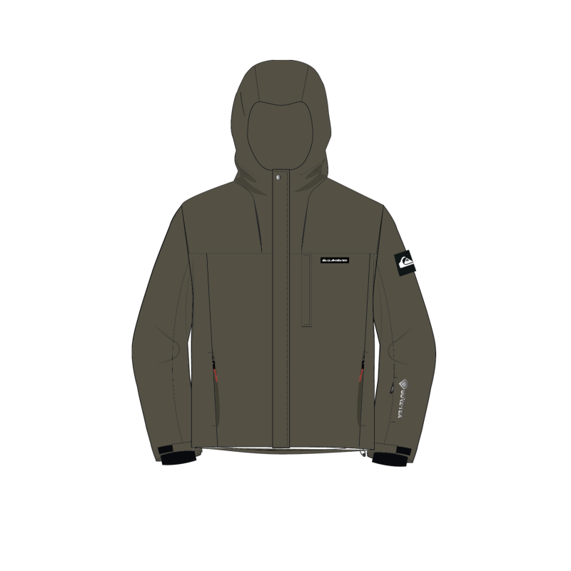 Quiksilver Overcast Gore-Tex Jk - Laskettelutakki - Miehet | Hardloop