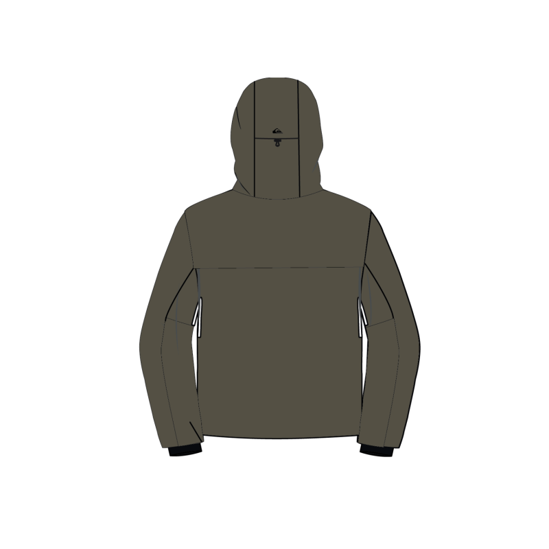 Quiksilver Overcast Gore-Tex Jk - Ski-jas - Heren | Hardloop