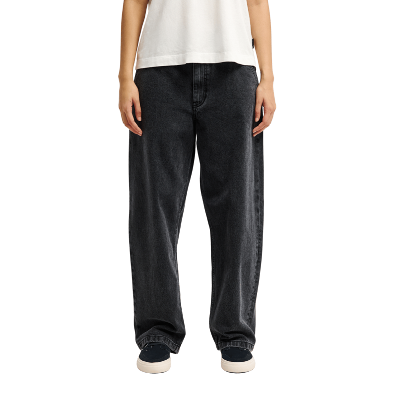 Quiksilver Qsw Wide Crop Denim Pant - Dámské kalhoty | Hardloop