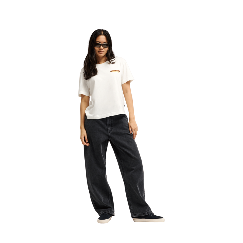 Quiksilver Qsw Wide Crop Denim Pant - Calça mulher | Hardloop
