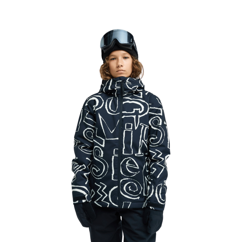 Quiksilver Mission Printed Youth Jk - Dětská lyžařská bunda | Hardloop