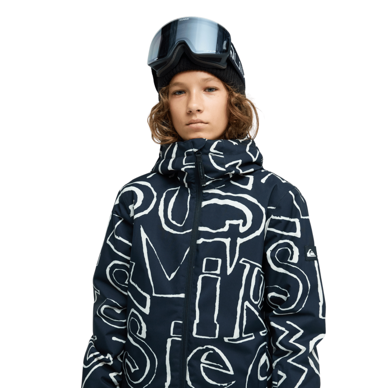 Quiksilver Mission Printed Youth Jk - Laskettelutakki - Lasten | Hardloop